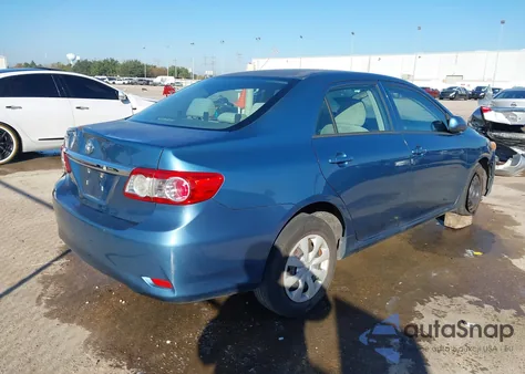 2013 Toyota Corolla L from USA, damaged, VIN 5YFBU4EE3DP214808